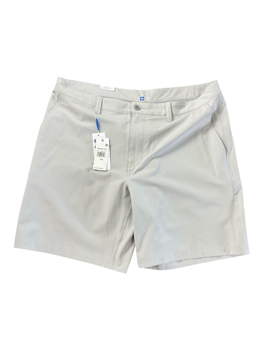 NWT Southern Tide Gray Performance Golf Shorts Men's Size 40 Inseam 9"